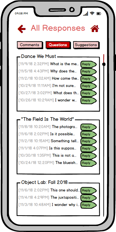 Questions in Feedback